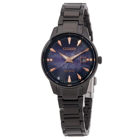 FX04443B NWT Citizen Fashion Ladies Eco-Drive Steel Authentic Watch - Picture 1 of 3